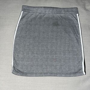 Plaid Mini Skirt 